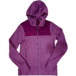 WOMEN'S BERING FLEECE FZ HOODIE - WILD GINGER MEDIUM